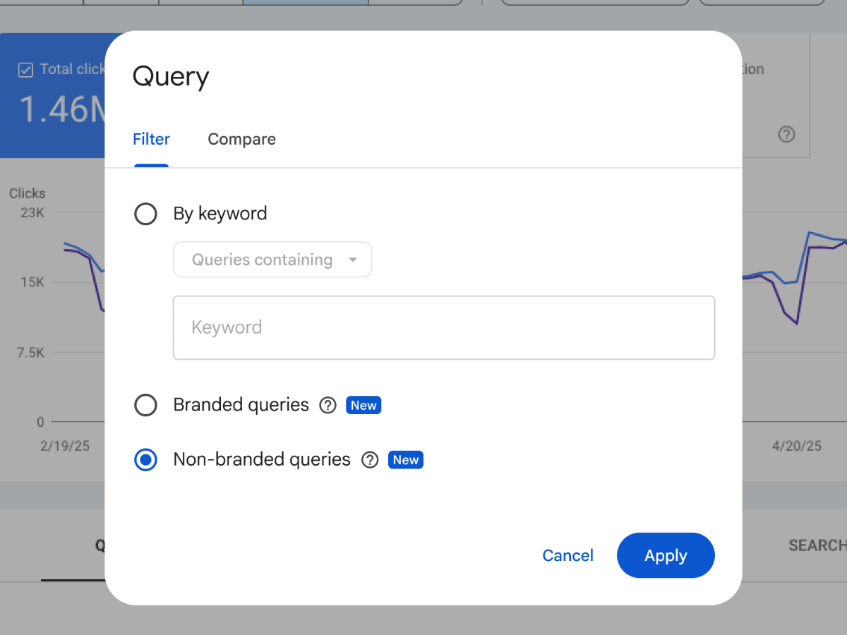 Google rolling out branded queries filter in Search&nbsp;Console