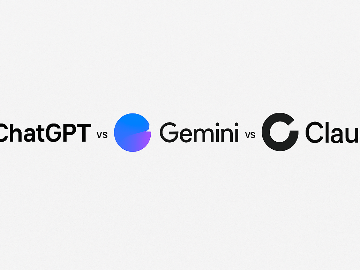 ChatGPT vs. Gemini vs. Claude: Which AI Tool Is Best for Your&nbsp;Business?