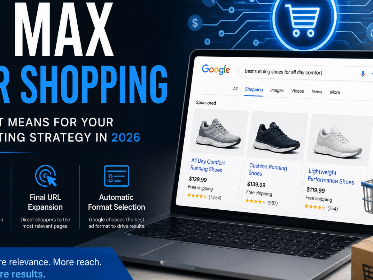 AI Max for Shopping: What It Means for Your Marketing Strategy in&nbsp;2026