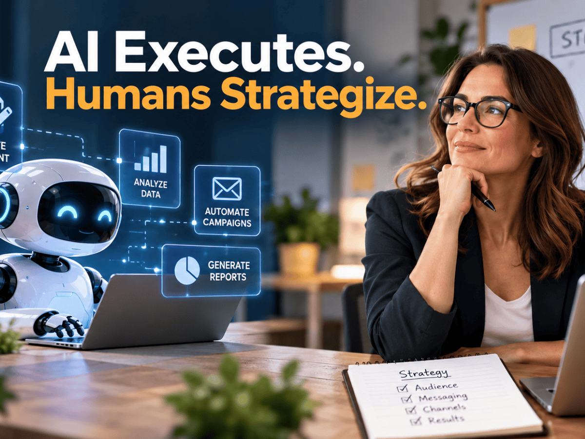 AI Can Execute Your Marketing. But Should It Lead Your&nbsp;Strategy?